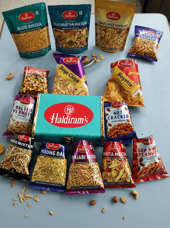 packed food and snacks 